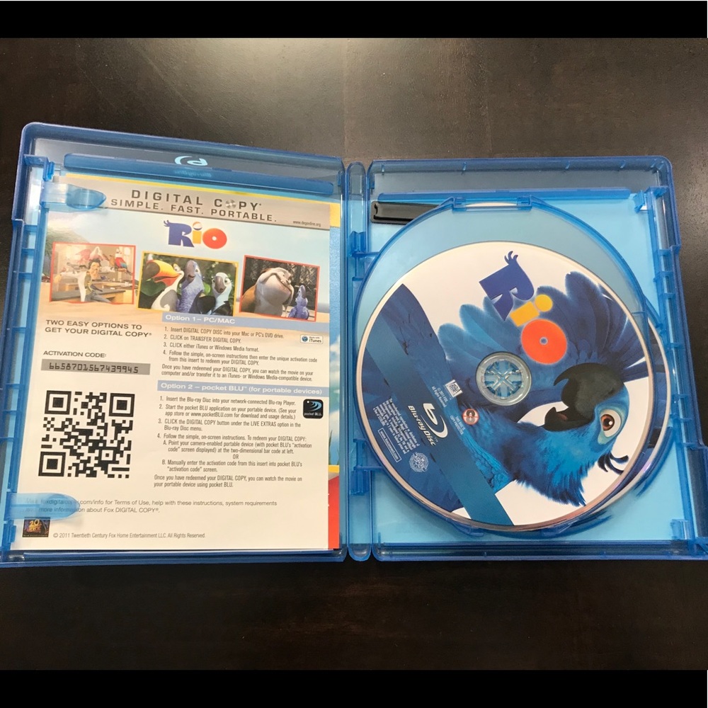 “RIO” Blu-ray Movie - Picture 3 of 6